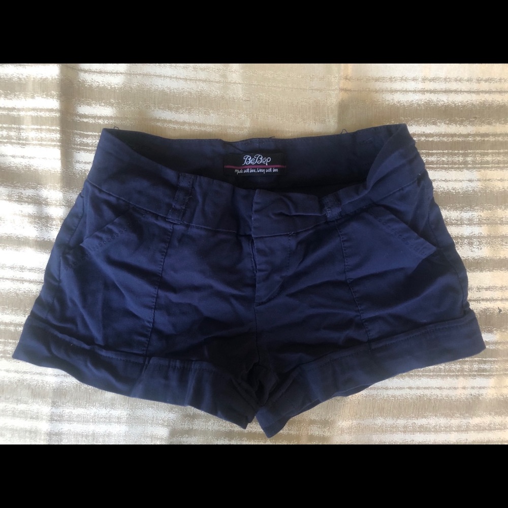 Navy work shorts